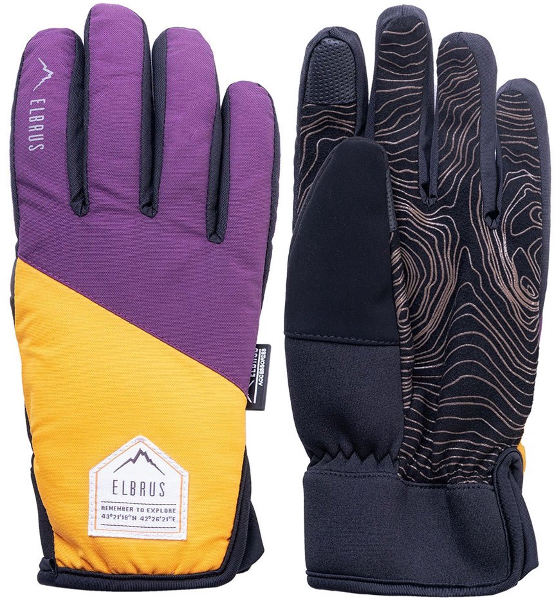 Elbrus Pointe Handschoenen L-XL Vrouw Paars