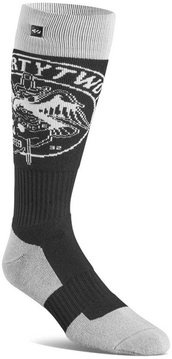 Thirtytwo Halo Lange Sokken 1/2-41 Man Zwart
