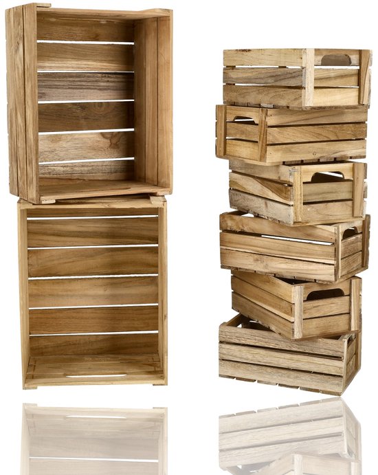 DIY: kast van fruitkistjes - De Betere Wereld