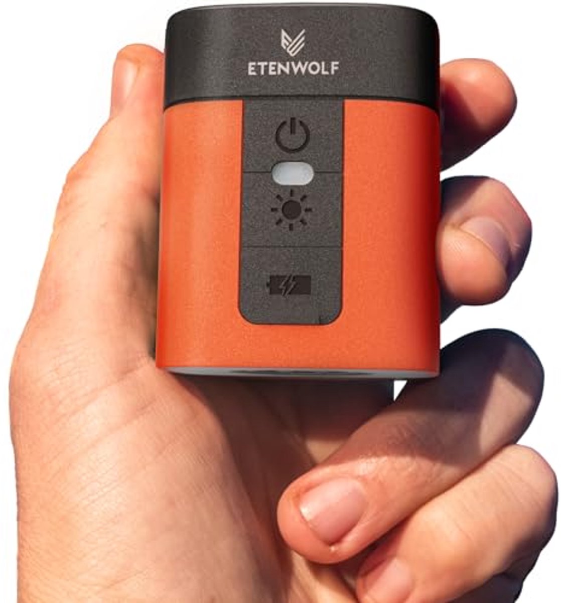Luchtpomp voor opblaasboten met 2600 mAh batterij en campinglicht - Mini-elektrische luchtpomp voor luchtmatrassen en zwembaddrijvers
