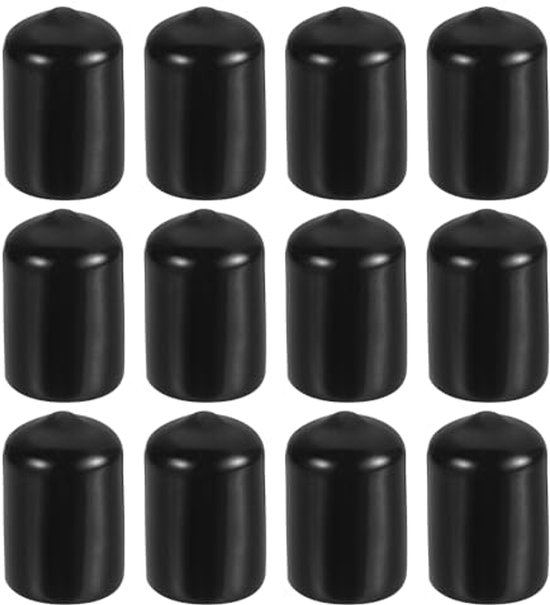 QUARKZMAN 20 stuks rubberen eindkappen 1,5 mm (1/16