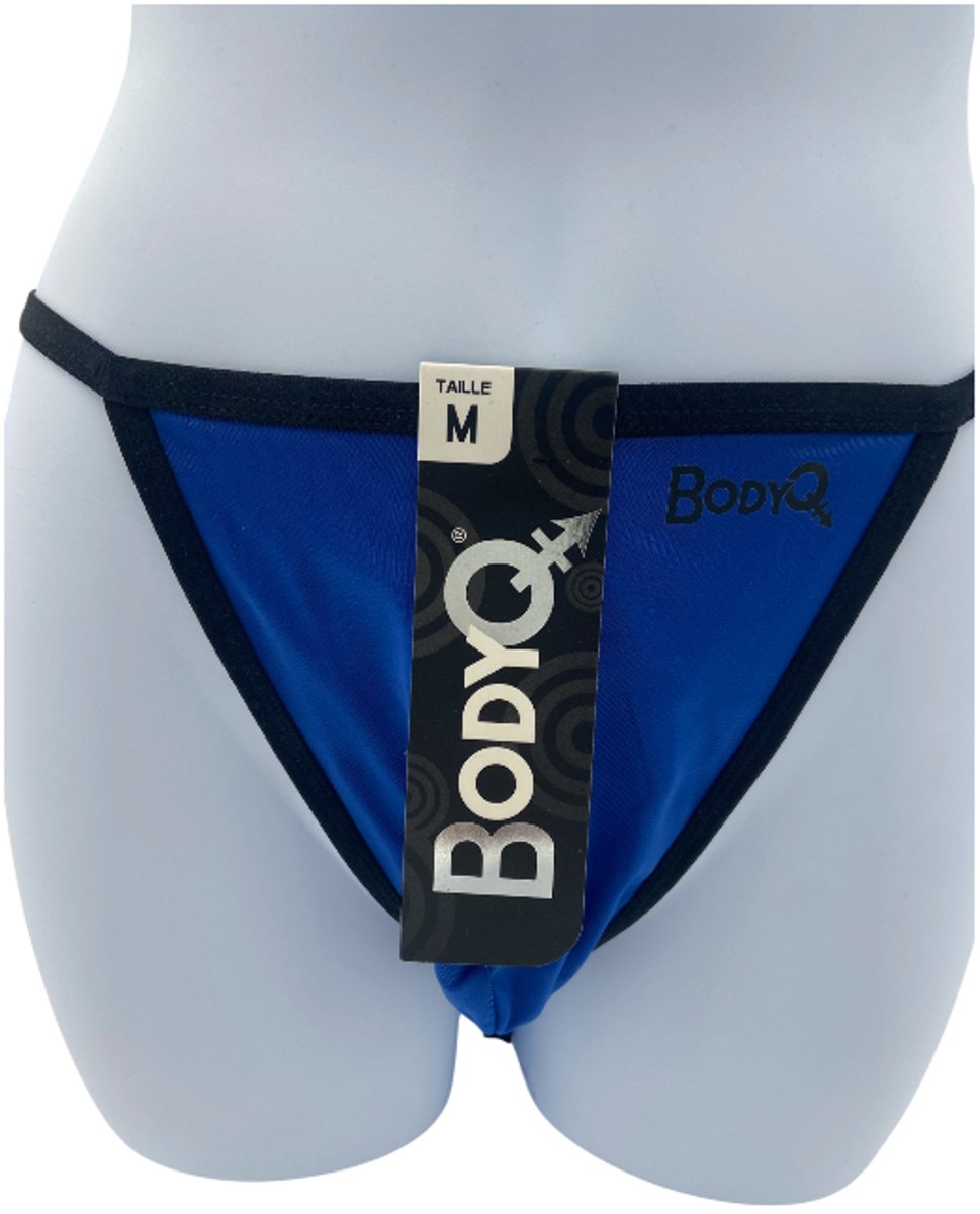 BodyQ Sexy Herenstring – Blauw – Erotische Herenlingerie – Maat L