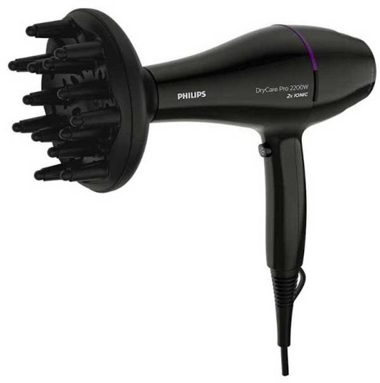 Philips DryCare Pro Föhn - Haardroger met diffuser – 2200W - Ionentechnologie - BHD274/00