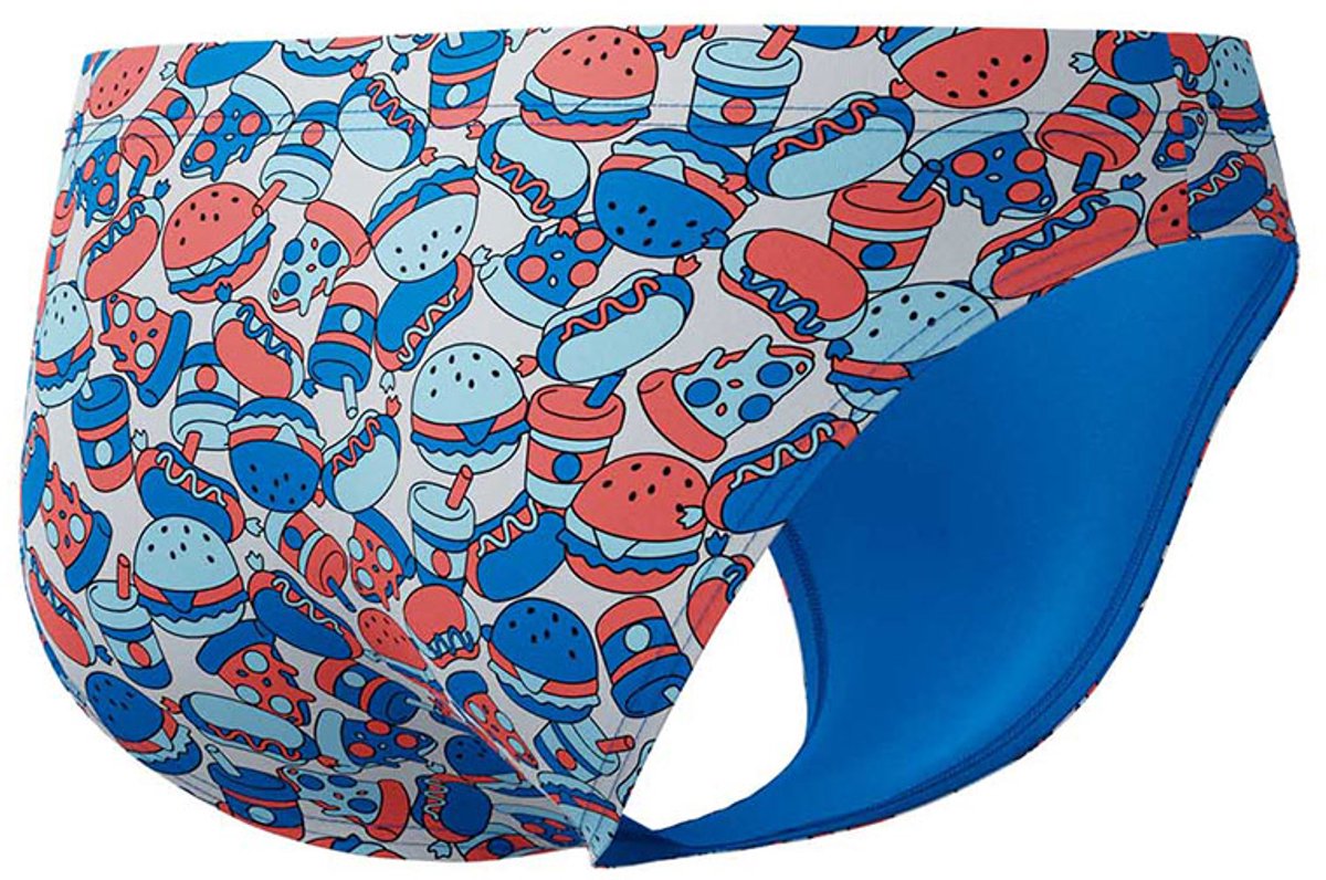 Speedo Ml Printed Zwemslip Blauw UK 36 Man — afbeelding 4