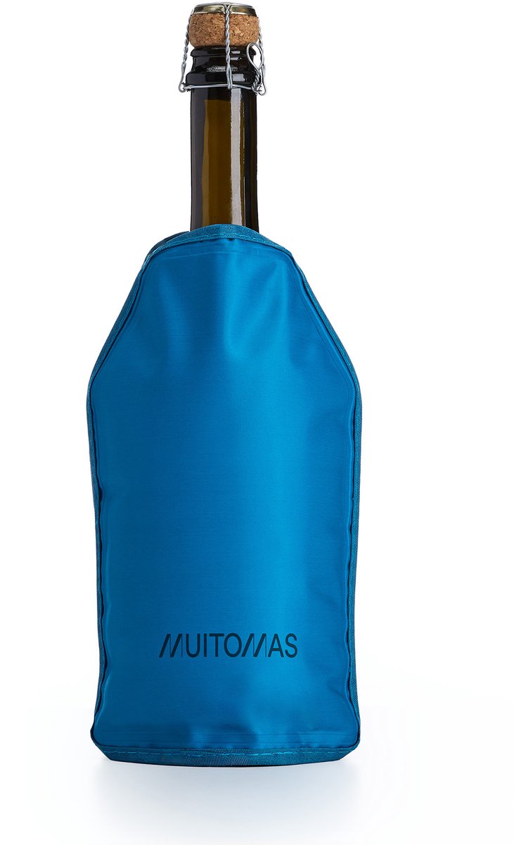 Muitomas Fleskoeler Glacette - Neopreen - Compact & lichtgewicht - Blauw