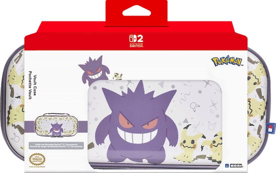 HORI - Hard Case voor Nintendo Switch 2 – Gengar and Mimikyu - Officieel gelicentieerd door Nintendo en The Pokémon Company International