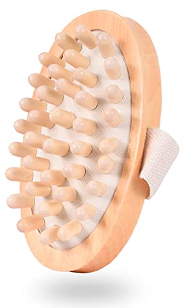 Natuurlijke Houten Hand-held Massage Circulatie Massager voor Cellulite en Stressverlaging