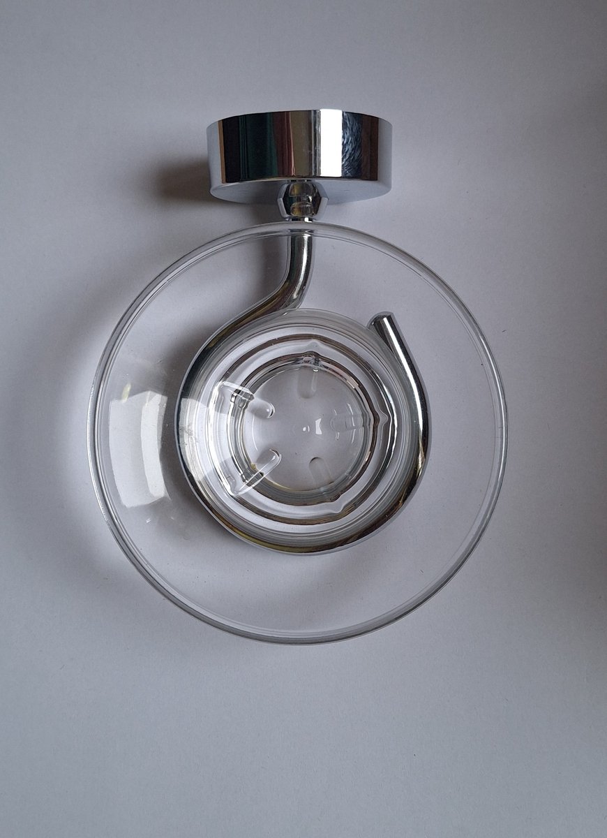 Geesa 27 Collection Glashouder met Zeepbakje Chroom