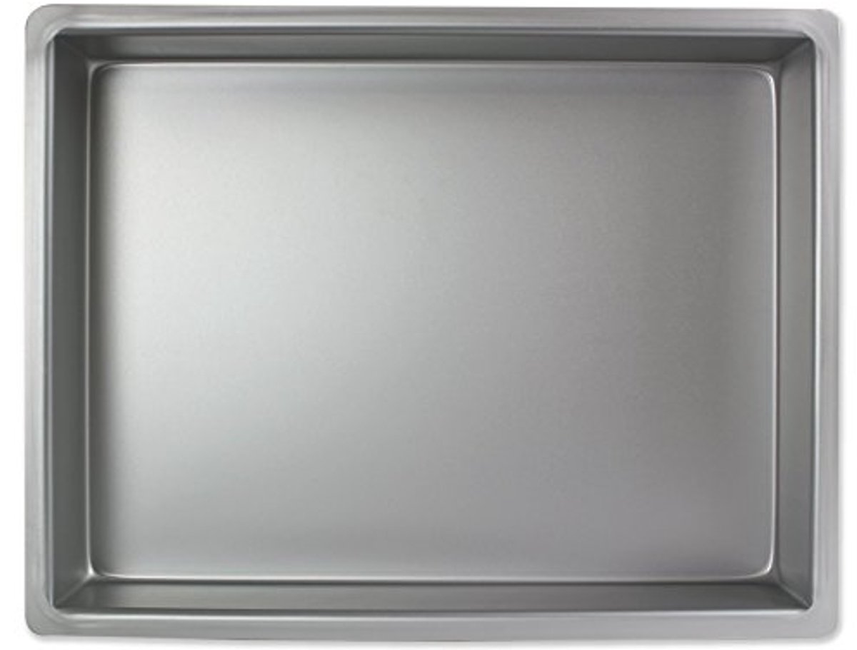 Langwerpige aluminium bakvorm 30x40 cm