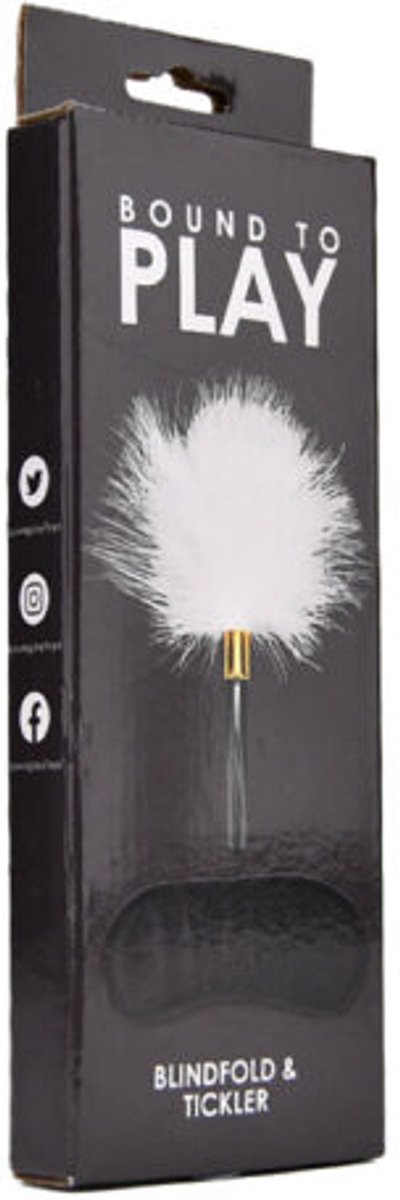Masker en Feather Kietelaar Play Bondage Set - N12171