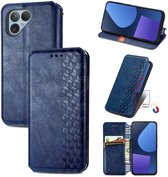 Étui Portefeuille avec fermeture magnétique pour Fairphone 6 - Turquoise - Français