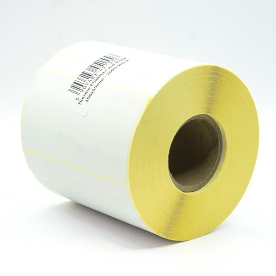 ORGBRO Thermische Etiketten, Sticker Etiketten voor Z3 Draagbare Etikettenmaker, 50x30mm, 230 Etiketten/Rol, 3 Rollen