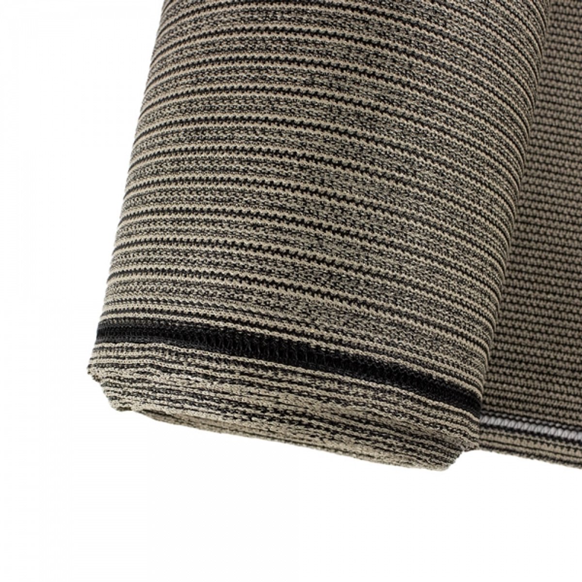 windscherm - privacydoek - zichtbreeknet - 200cm x 10m - 250 gr hdpe - Tender Taupe / Zandkleur