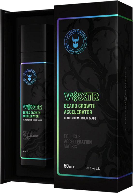 The Beard Struggle VOXTR Baard Groei Serum