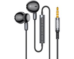 Écouteurs AdroitGoods avec microphone et son stéréo HiFi (jack 3,5 mm) – Compatibles avec les appareils audio 3,5 mm