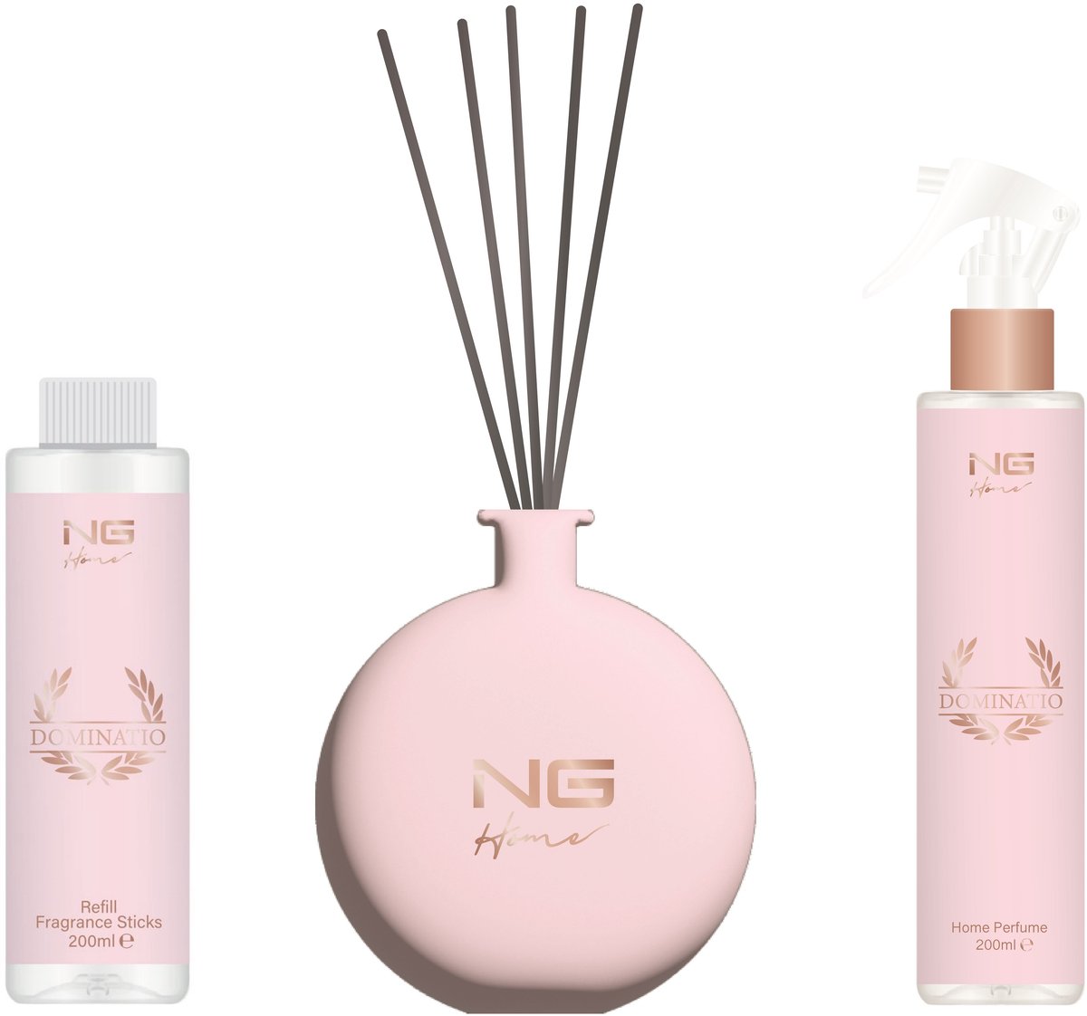 NG Home Perfume - Dominatio - Set van 3st