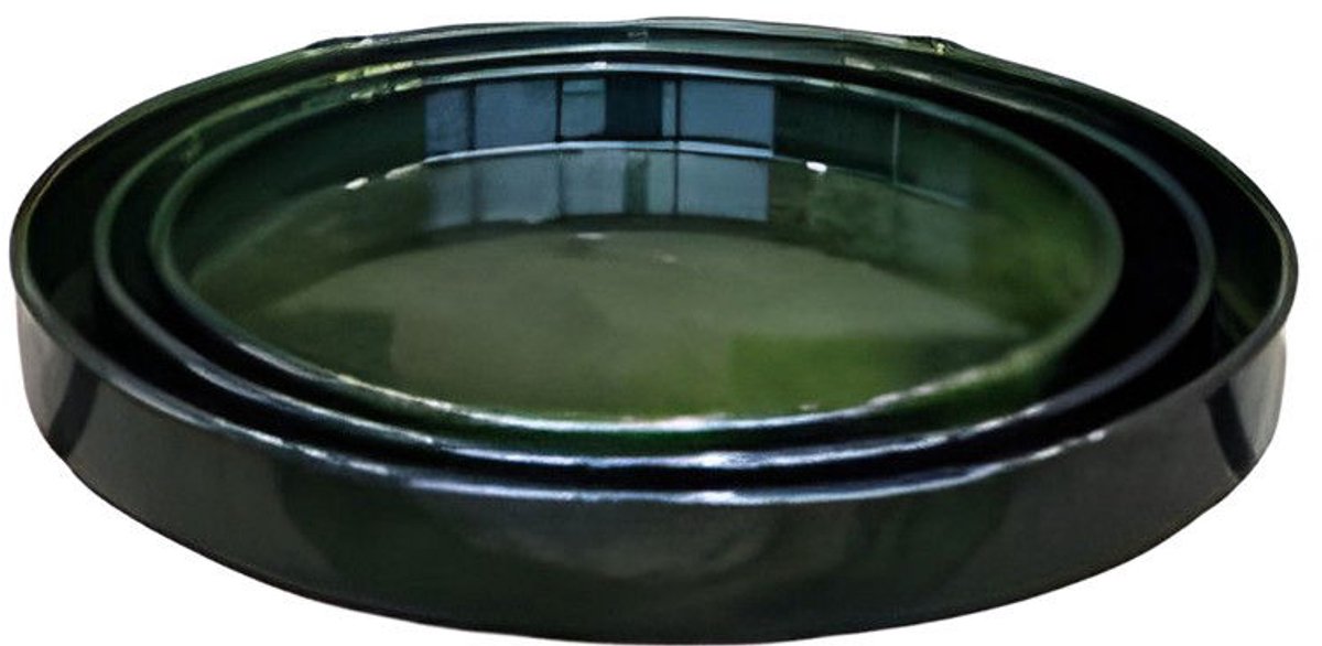 Buitengewoon de boet - Schotel Cylinder Vibrant Groen S 23x3cm
