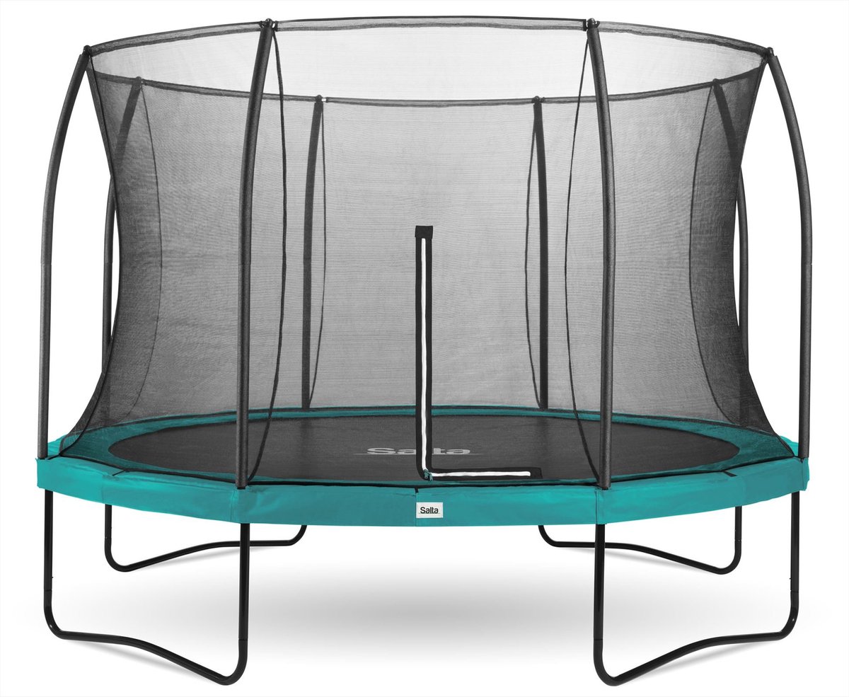 Salta Comfort Edition - ø 396 cm - Ronde trampoline met veiligheidsnet - Groen - Trampoline voor kinderen — afbeelding 12