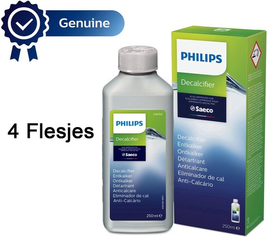 4x Philips - Saeco CA6700/10 - Koffiemachineontkalker - 250ml