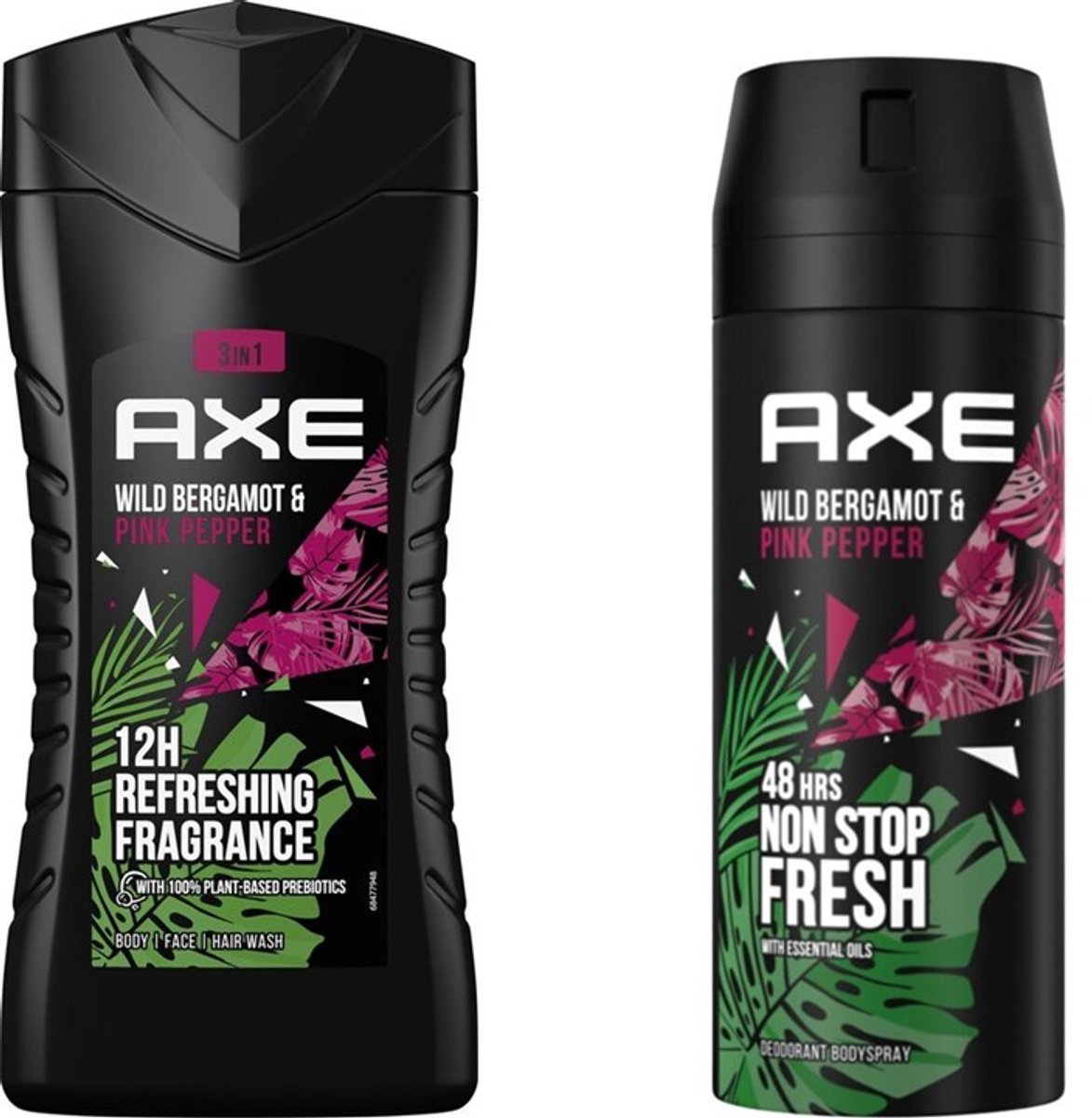 AXE Fresh Bergamot - Pakket - Douchegel & Deo Spray