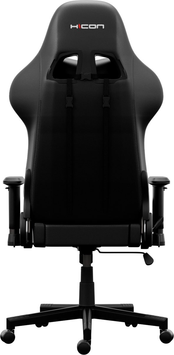 HICON Mondo Gaming Stoel Verstelbaar Zwart Grijs - afbeelding 2