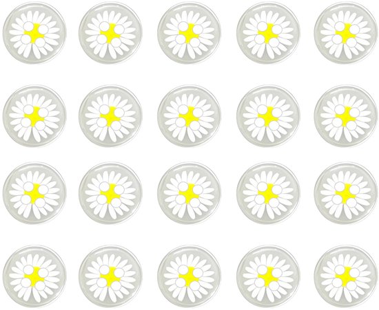 Foto: 20 pcs resin buttons sewing buttons clothing round buttons versatile 4 hole shirts vest trench coats costumes jackets sewing daisy 20mm 