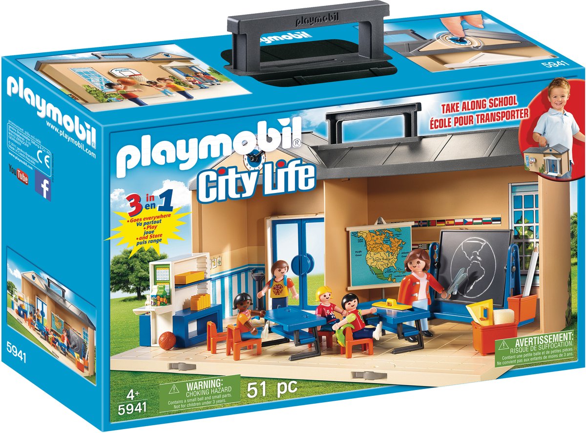 Playmobil Meeneem school nr 5941