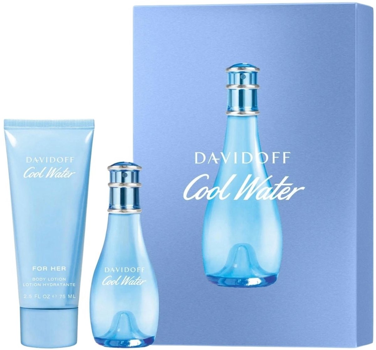 Davidoff Cool Water Woman | 75 ml + 30 ml | Set 2 st