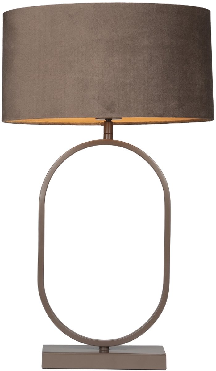 Lumidora Tafellamp 31626 - WENEN3 - E27 - Bruin - Metaal