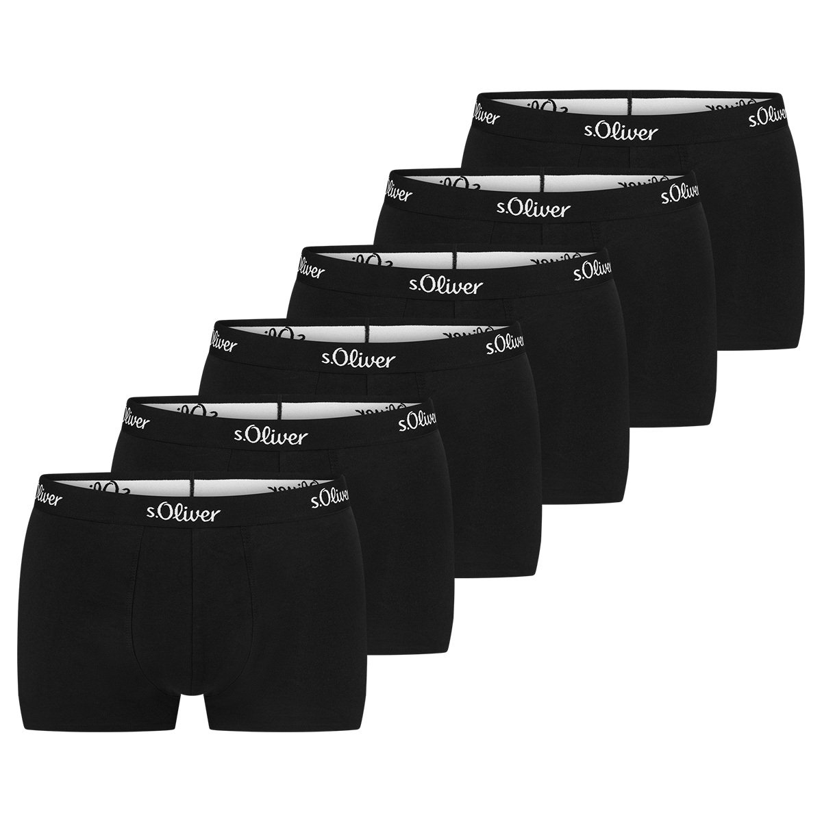 s.Oliver Heren retro short / pant 6 pack Basic