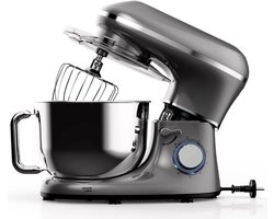 MMP® Mixer met mengkom - Mixer - Mixer met mengkom keukenmachine - Zilver - ‎43cm x 36cm x 27cm