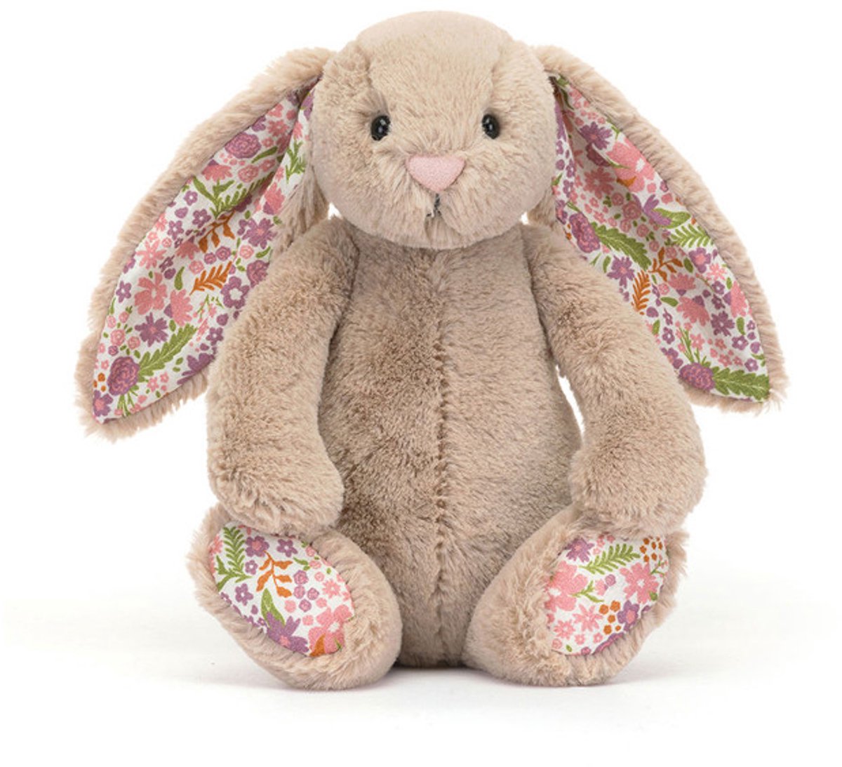 Jellycat Knuffels - Blossom Beige Bunny Petal - Konijn - Beige - Knuffel - 18 cm - Voor alle leeftijden — cadeau in Spellen & Speelgoed - foto 3