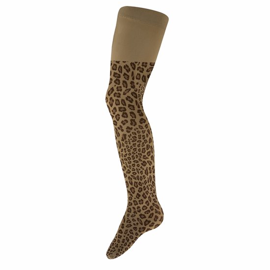 NOQ Meisjespanty met 3D-effect patroon effen dansen gymnastiek