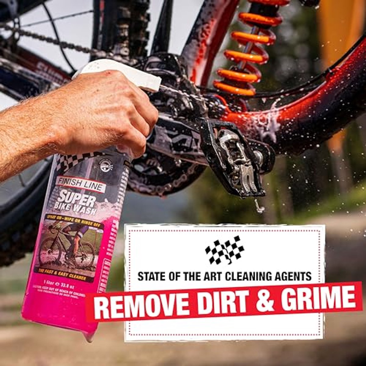 Fietsreiniger 1 liter – Biologisch afbreekbare Bike Wash voor snelle reiniging