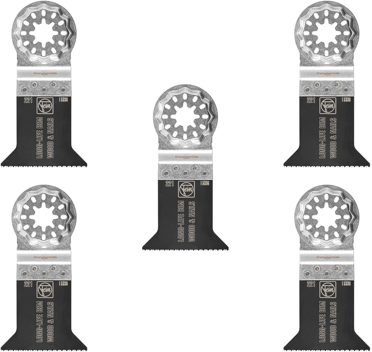 Fein Starlock E-Cut Long-Life Zaagblad 50x50mm 5 stuks 63502221230