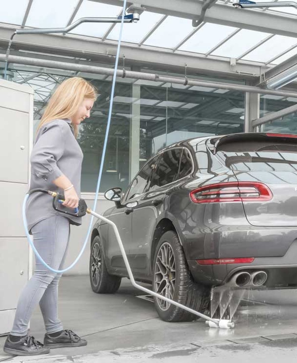 R+M Suttner - Professionele Roestvrijstaal Chassis Cleaner – Hogedruk Bodemreiniger - D12 koppeling voor Kränzle