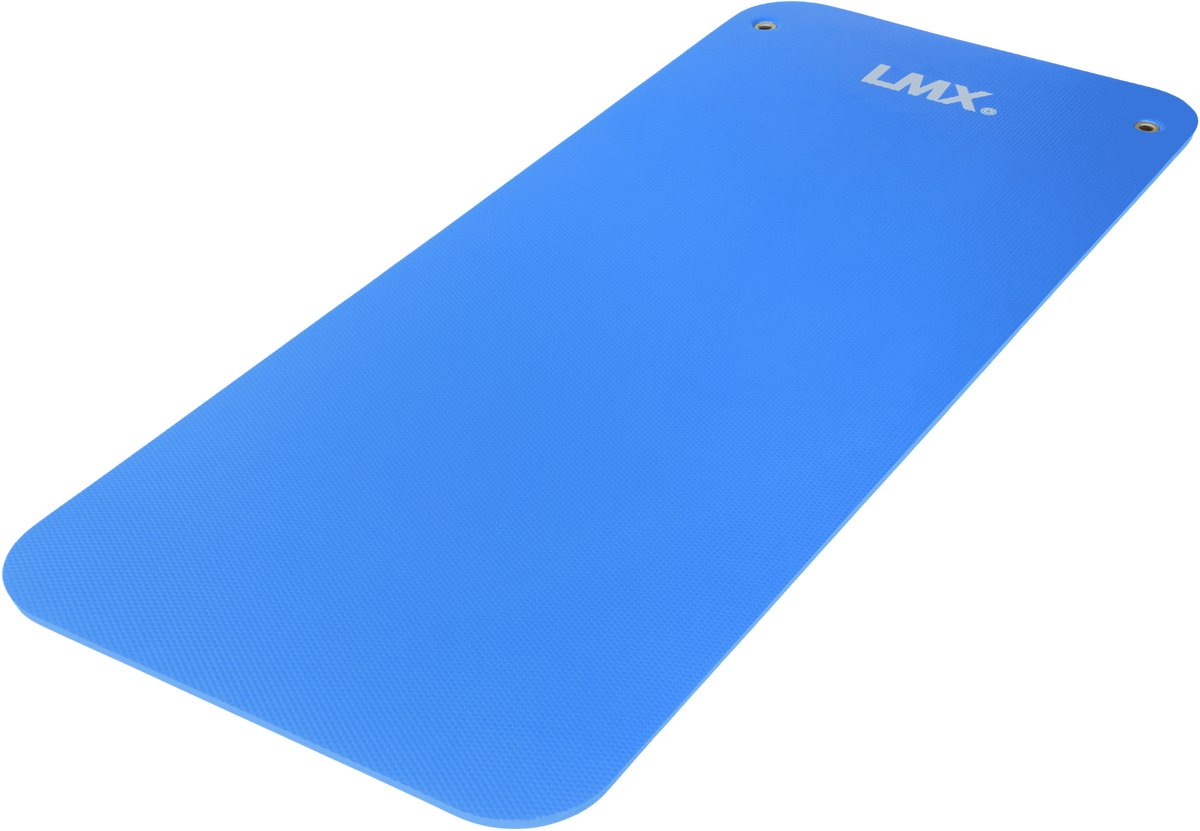 LMX Professionele Aerobic Fitnessmat 140x60x1,6cm - Blauw - 140 cm