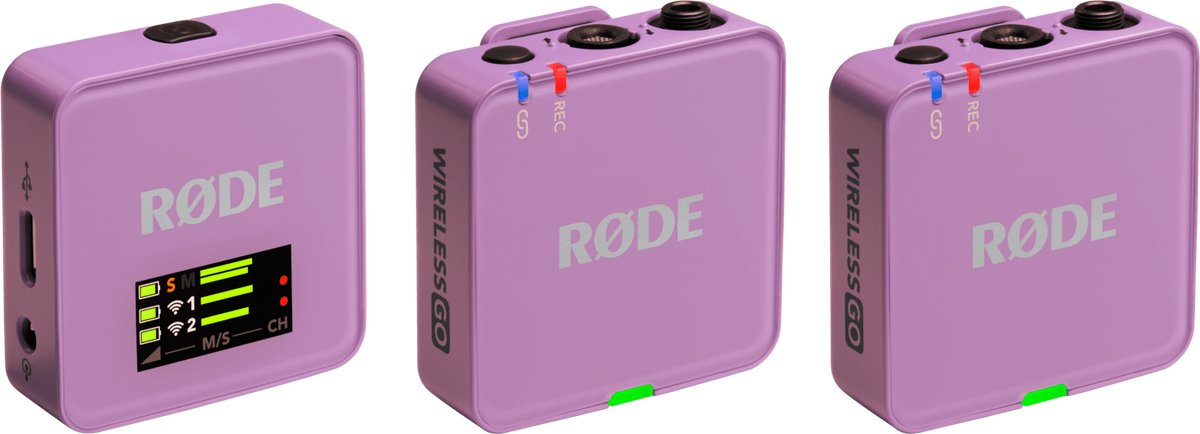 RØDE Wireless GO III - Lilac - Draadloos Microfoonsysteem