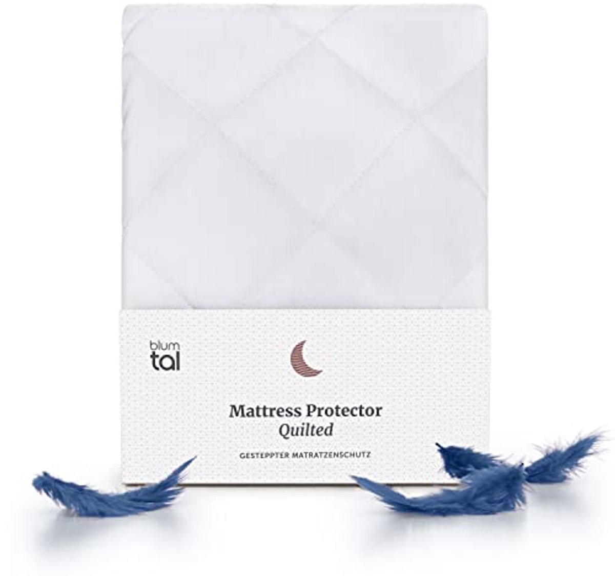 Quilted Mattress Protector 140 x 200 cm - Soft and Breathable