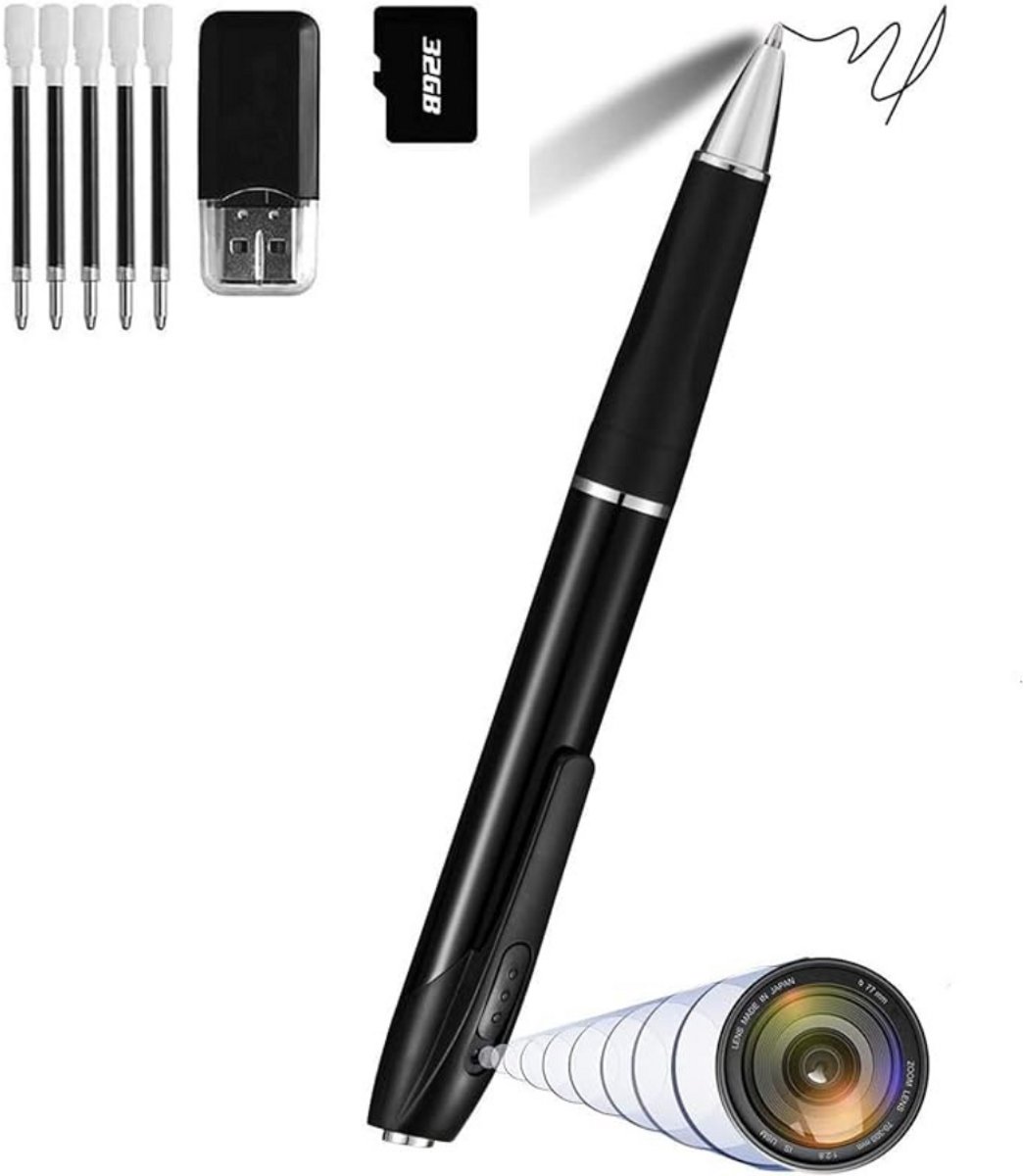 Lexium Verborgen Camera - Spionage Camera - Geheime Camera - Spy Camera - Spycamera - Spion Camera - Verborgen Mini Camera - Spy Camera Mini - Afluisteren - Afluisterapparatuur