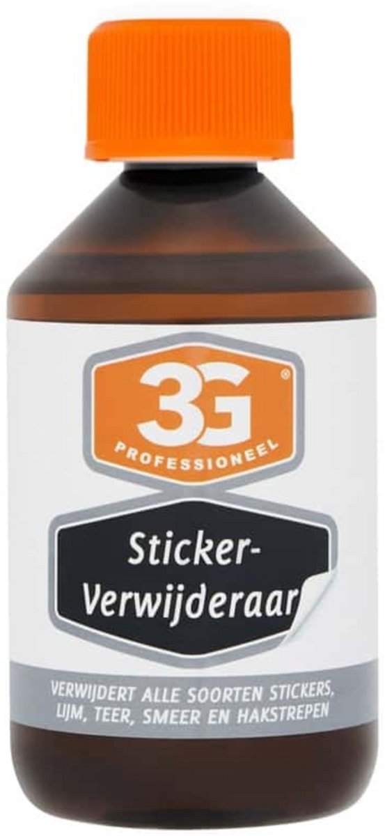 3G Professioneel Stickerverwijderaar 300 ml - Sticker Verwijderen - Lijm Resten Verwijderaar - Etiket Verwijderaar - Plakresten - Krachtige Oplosser
