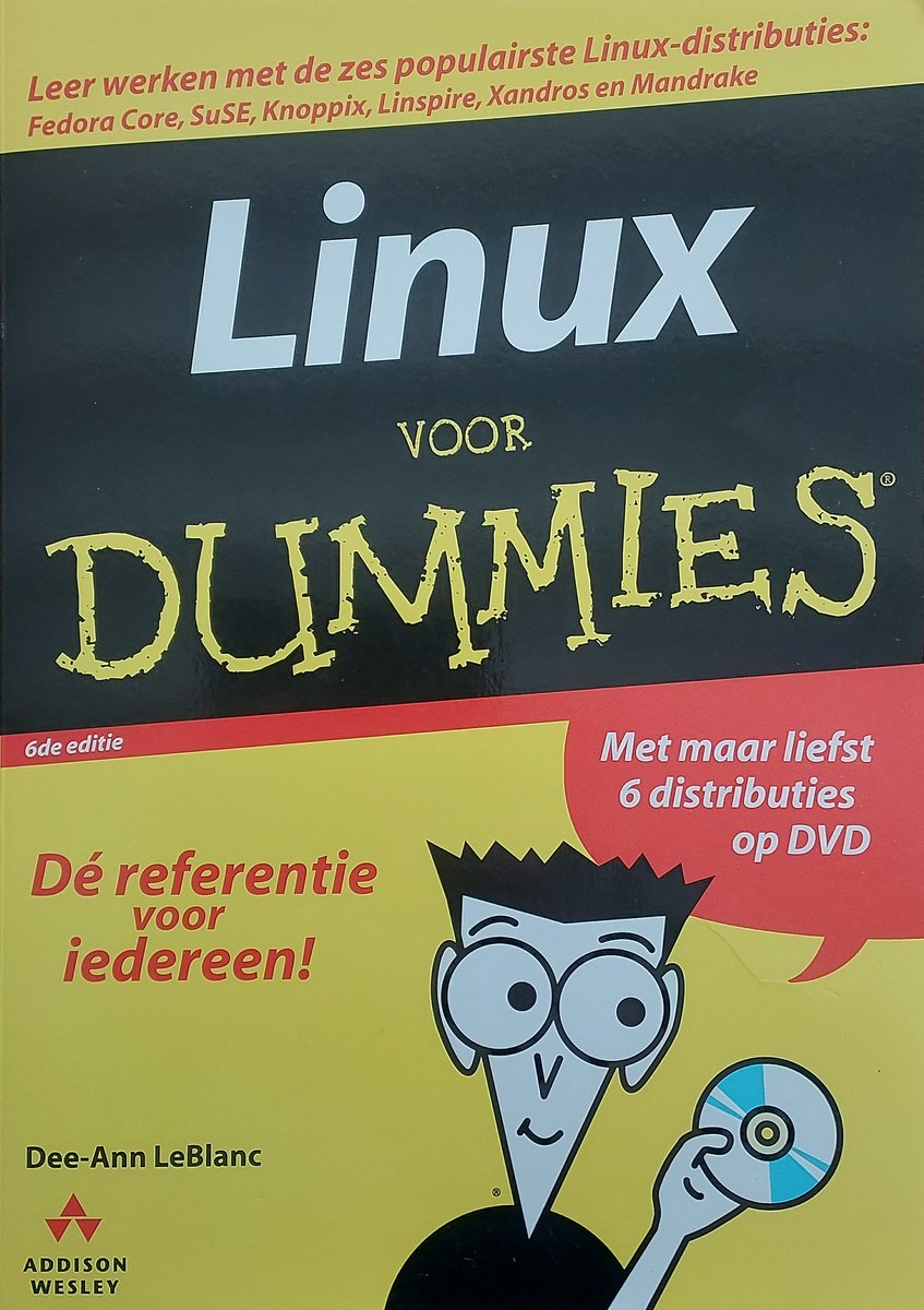 Omslag van Voor Dummies - Linux voor Dummies