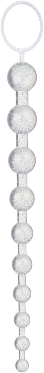 Being Fetish - Anaal Kralen - 32,5 cm - PVC - Transparant