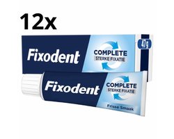 Fixodent Kleefpasta - Complete Original - 12 x 47 gram - voordeelverpakking