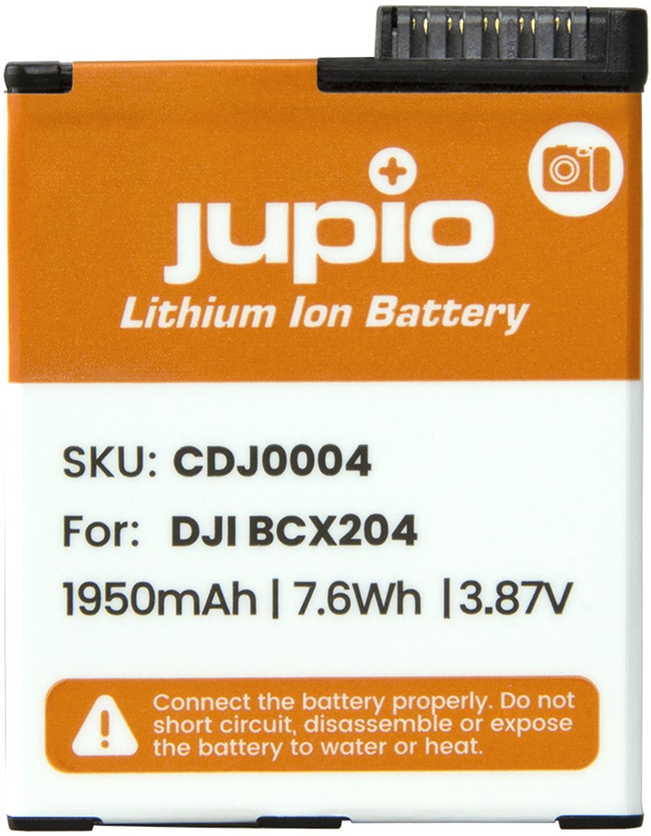Jupio Osmo Action 3/4/5 Pro BCX204 battery 1950mAh