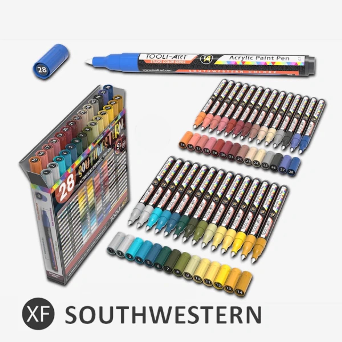 Tooli Art Marker set Southwest 0.7mm