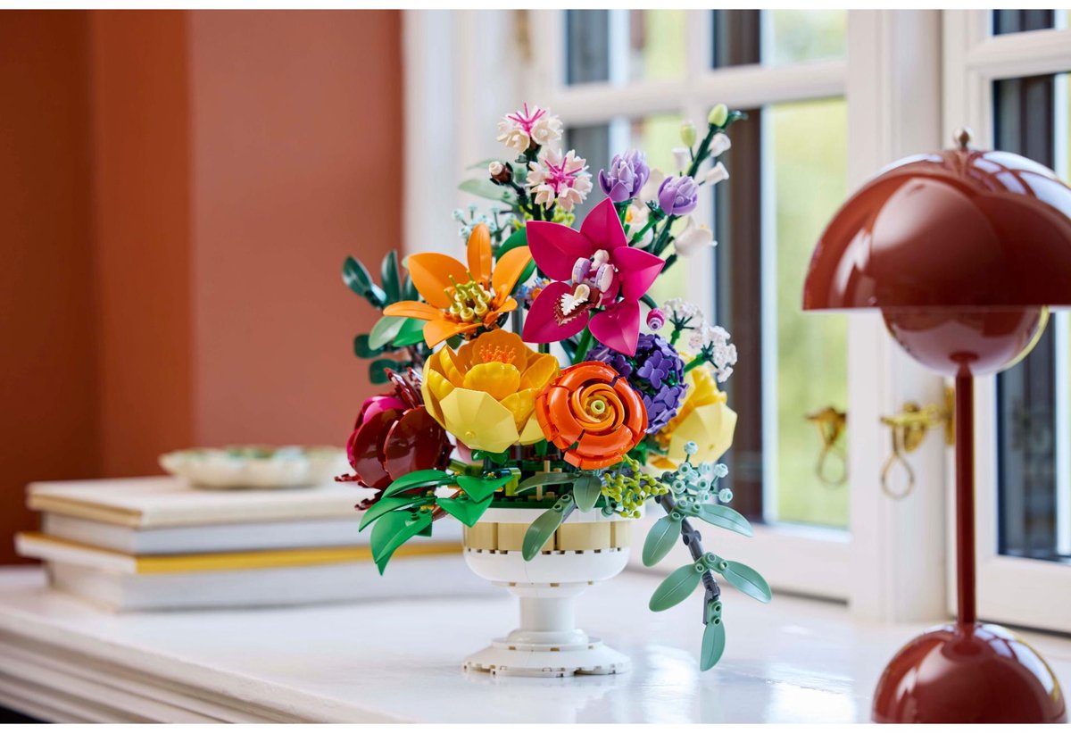 LEGO Botanicals Roze boeket - Bloemen Decoratie - 10342 — afbeelding 26