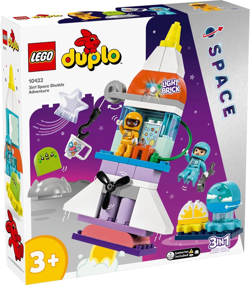 LEGO DUPLO 3-in-1 ruimteavontuur - 10422