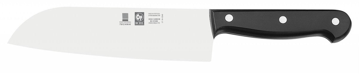 ICEL- Technik Series - Santokumes - 18 cm - RVS