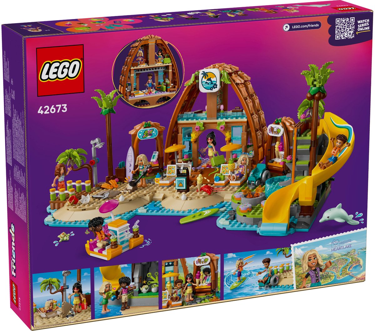 LEGO® Friends Strandresort, Bouwset - 42673 — afbeelding 22